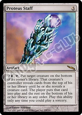 230 / 306 Proteus Staff rara (EN) -NEAR MINT-