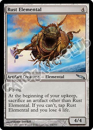 234 / 306 Rust Elemental non comune (EN) -NEAR MINT-