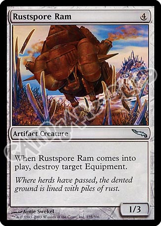 235 / 306 Rustspore Ram non comune (EN) -NEAR MINT-