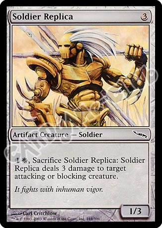 244 / 306 Soldier Replica comune (EN) -NEAR MINT-