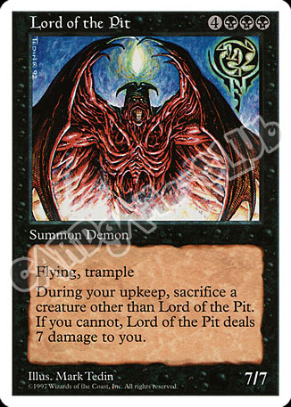 Lord of the Pit rara (EN) -NEAR MINT-