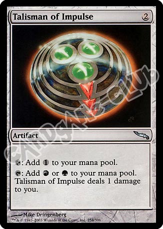 254 / 306 Talisman of Impulse non comune (EN) -NEAR MINT-