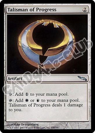 256 / 306 Talisman of Progress non comune (EN) -NEAR MINT-
