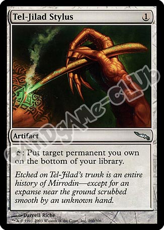 260 / 306 Tel-Jilad Stylus non comune (EN) -NEAR MINT-