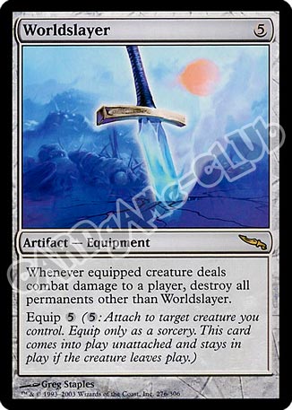 276 / 306 Worldslayer rara (EN) -NEAR MINT-