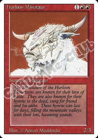 Hurloon Minotaur comune (EN) -NEAR MINT-