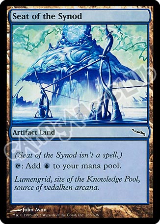 283 / 306 Seat of the Sinod comune (EN) -NEAR MINT-