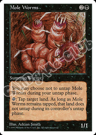 Mole Worms non comune (EN) -NEAR MINT-