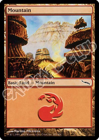 301 / 306 Mountain comune (EN) -NEAR MINT-