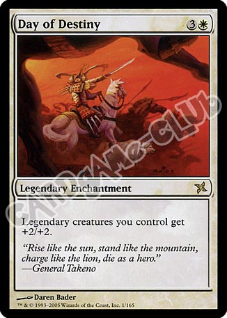 001 / 165 Day of Destiny rara (EN) -NEAR MINT-