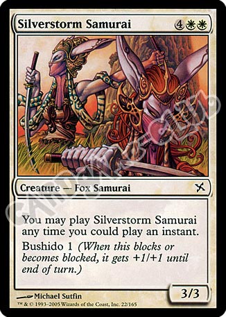 022 / 165 Silverstorm Samurai comune (EN) -NEAR MINT-