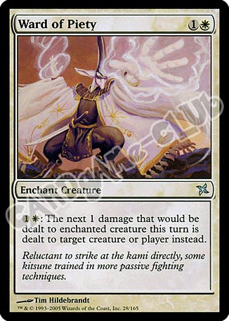 028 / 165 Ward of Piety non comune (EN) -NEAR MINT-