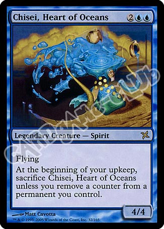 032 / 165 Chisei, Heart of Oceans rara (EN) -NEAR MINT-