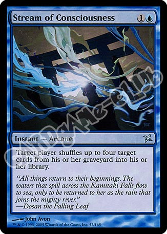 053 / 165 Stream of Consciousness non comune (EN) -NEAR MINT-