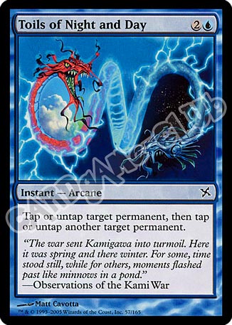 057 / 165 Toils of Night and Day comune (EN) -NEAR MINT-