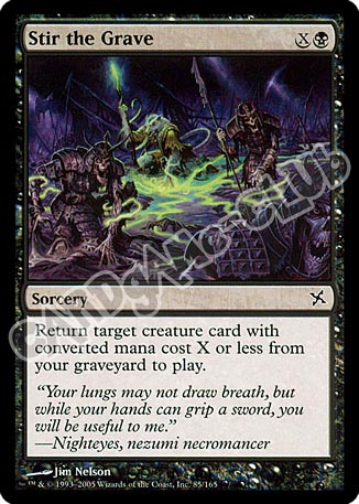 085 / 165 Stir the Grave comune (EN) -NEAR MINT-
