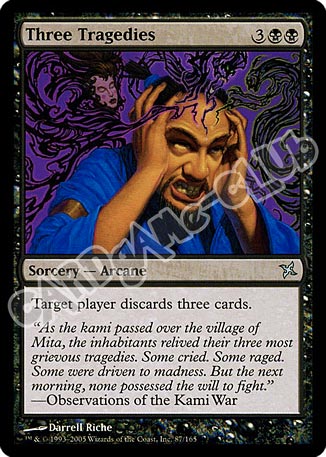 087 / 165 Three Tragedies non comune (EN) -NEAR MINT-