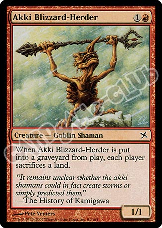 091 / 165 Akki Blizzard-Herder comune (EN) -NEAR MINT-