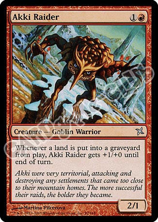 092 / 165 Akki Raider non comune (EN) -NEAR MINT-