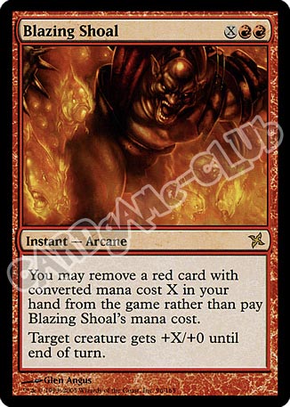 096 / 165 Blazing Shoal rara (EN) -NEAR MINT-