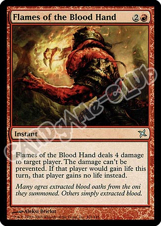 101 / 165 Flames of the Blood Hand non comune (EN) -NEAR MINT-