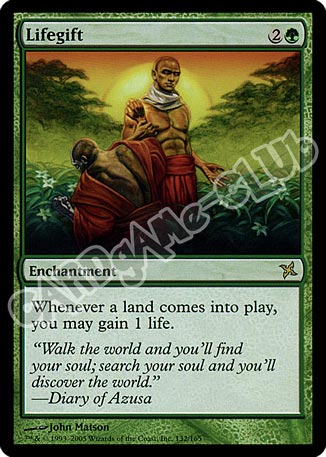 132 / 165 Lifegift rara (EN) -NEAR MINT-