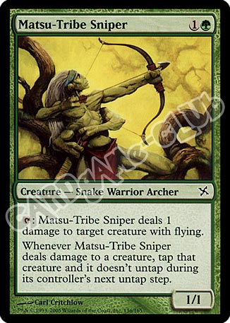 136 / 165 Matsu-Tribe Sniper comune (EN) -NEAR MINT-