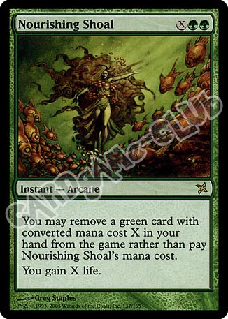 137 / 165 Nourishing Shoal rara (EN) -NEAR MINT-