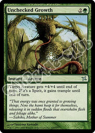 148 / 165 Unchecked Growth non comune (EN) -NEAR MINT-