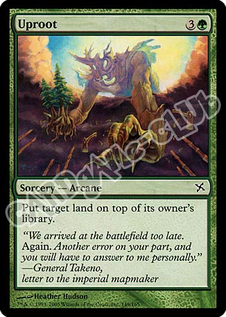 149 / 165 Uproot comune (EN) -NEAR MINT-