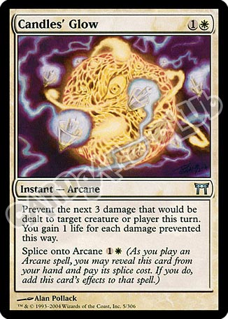 005 / 306 Candles' Glow non comune (EN) -NEAR MINT-