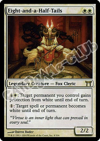 008 / 306 Eight-and-a-Half-Tails rara (EN) -NEAR MINT-