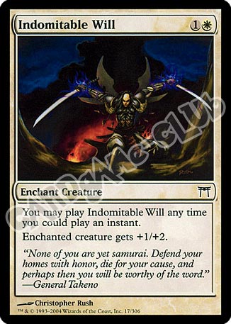 017 / 306 Indomitable Will comune (EN) -NEAR MINT-