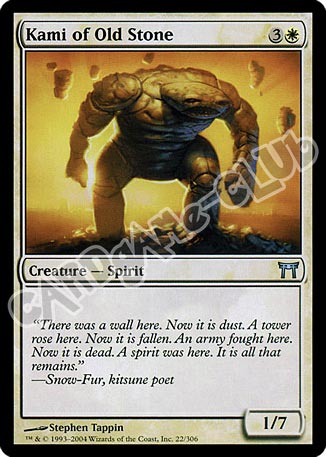 022 / 306 Kami of Old Stone non comune (EN) -NEAR MINT-