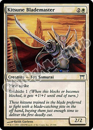 025 / 306 Kitsune Blademaster comune (EN) -NEAR MINT-