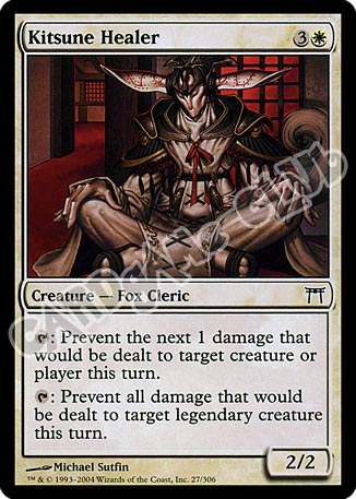 027 / 306 Kitsune Healer non comune (EN) -NEAR MINT-