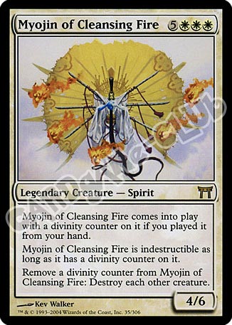 035 / 306 Myojin of Cleansing Fire rara (EN) -NEAR MINT-