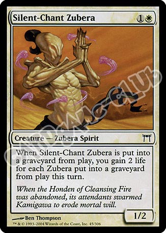 045 / 306 Silent-Chant Zubera comune (EN) -NEAR MINT-