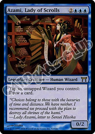 052 / 306 Azami, Lady of Scrolls rara (EN) -NEAR MINT-