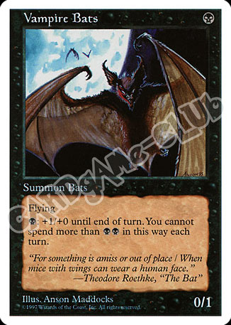 Vampire Bats comune (EN) -NEAR MINT-