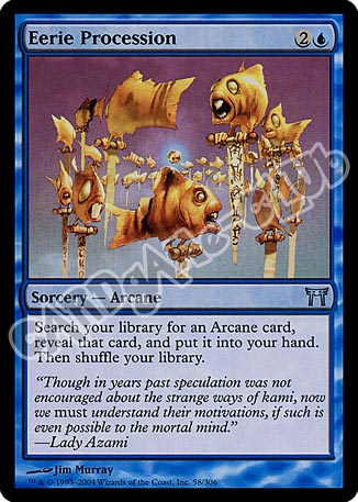 058 / 306 Eerie Procession non comune (EN) -NEAR MINT-