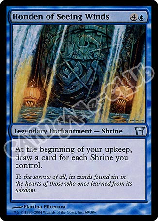 069 / 306 Honden of Seeing Winds non comune (EN) -NEAR MINT-