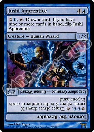 070 / 306 Jushi Apprentice / Tomaya the Revealer rara (EN) -NEAR MINT-