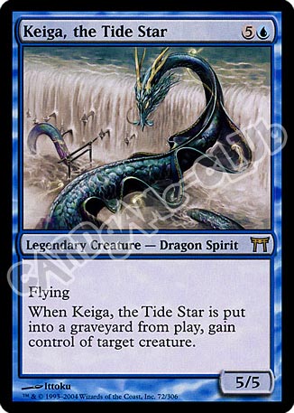 072 / 306 Keiga, the Tidal Star rara (EN) -NEAR MINT-