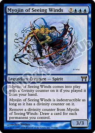 075 / 306 Myojin of Seeing Winds rara (EN) -NEAR MINT-