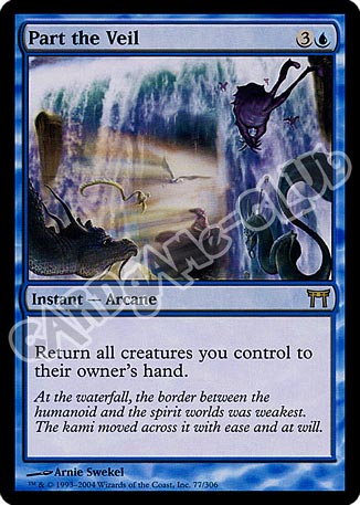 077 / 306 Part the Veil rara (EN) -NEAR MINT-