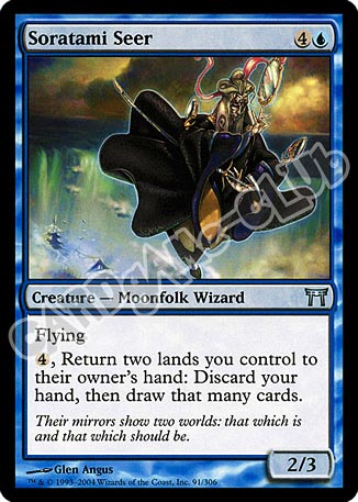 091 / 306 Soratami Seer non comune (EN) -NEAR MINT-