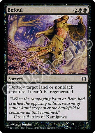 102 /306 Befoul comune (EN) -NEAR MINT-