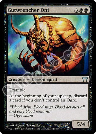 113 /306 Gutwrencher Oni non comune (EN) -NEAR MINT-