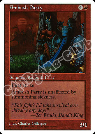 Ambush Party comune (EN) -NEAR MINT-